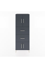 Hyperion Dolap 2 Raflı 2 Çekmeceli 4 Kapaklı 60x44x163 - S53M073V5B