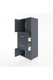 Hyperion Dolap 2 Raflı 2 Çekmeceli 4 Kapaklı 60x44x163 - S53M073V5B