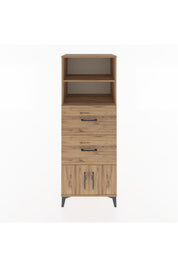 Hyperion Dolap 2 Raflı 2 Çekmeceli 2 Kapaklı 60x44x163 - S53M074V9B