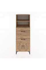 Hyperion Dolap 2 Raflı 2 Çekmeceli 2 Kapaklı 60x44x163