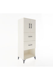 Hyperion Dolap 2 Raflı 2 Çekmeceli 2 Kapaklı 60x44x163 - S53M075V1B