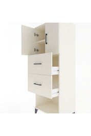 Hyperion Dolap 2 Raflı 2 Çekmeceli 2 Kapaklı 60x44x163 - S53M075V1B