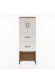 Hyperion Dolap 2 Raflı 2 Çekmeceli 2 Kapaklı 60x44x163 - S53M075V7B