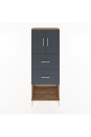 Hyperion Dolap 2 Raflı 2 Çekmeceli 2 Kapaklı 60x44x163 - S53M075V8B