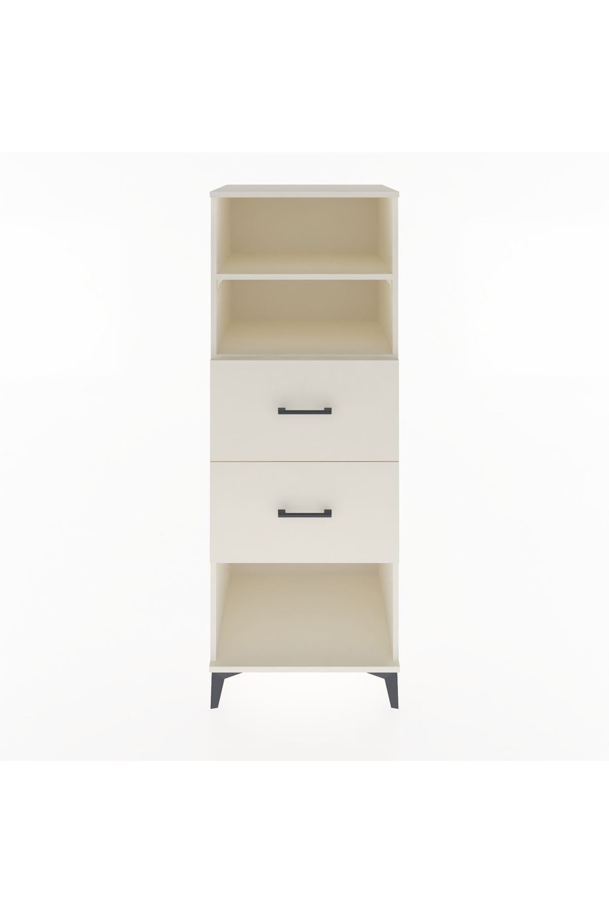 Hyperion Dolap 2 Raflı 2 Çekmeceli 60x44x163 - S53M076V1B