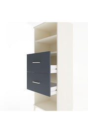 Hyperion Dolap 2 Raflı 2 Çekmeceli 60x44x163 - S53M076V2B