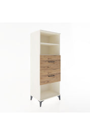 Hyperion Dolap 2 Raflı 2 Çekmeceli 60x44x163 - S53M076V3B
