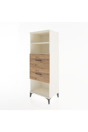Hyperion Dolap 2 Raflı 2 Çekmeceli 60x44x163 - S53M076V3B