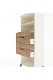 Hyperion Dolap 2 Raflı 2 Çekmeceli 60x44x163 - S53M076V3B