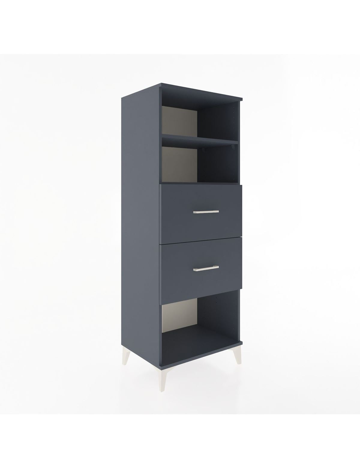 Hyperion Dolap 2 Raflı 2 Çekmeceli 60x44x163 - S53M076V5B