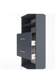 Hyperion Dolap 2 Raflı 2 Çekmeceli 60x44x163 - S53M076V5B