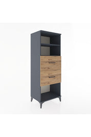 Hyperion Dolap 2 Raflı 2 Çekmeceli 60x44x163 - S53M076V6B