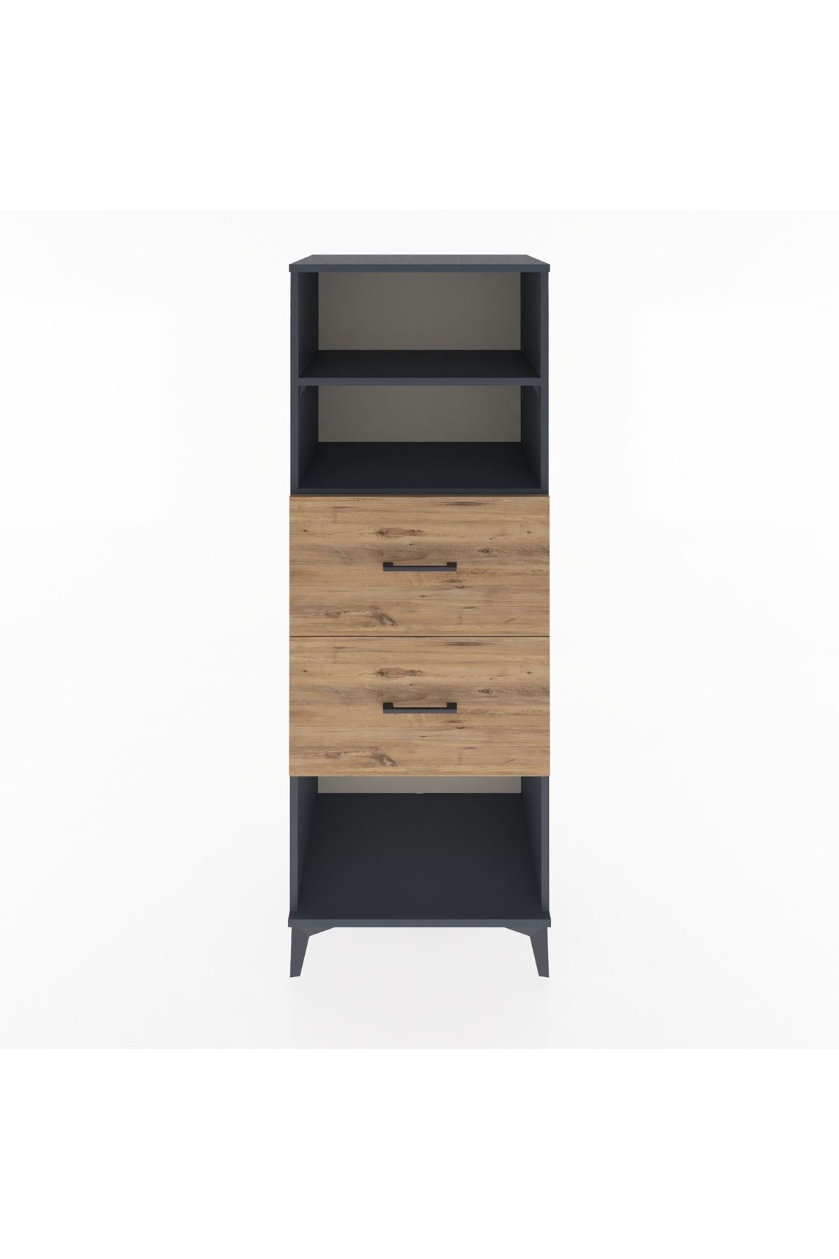 Hyperion Dolap 2 Raflı 2 Çekmeceli 60x44x163 - S53M076V6B