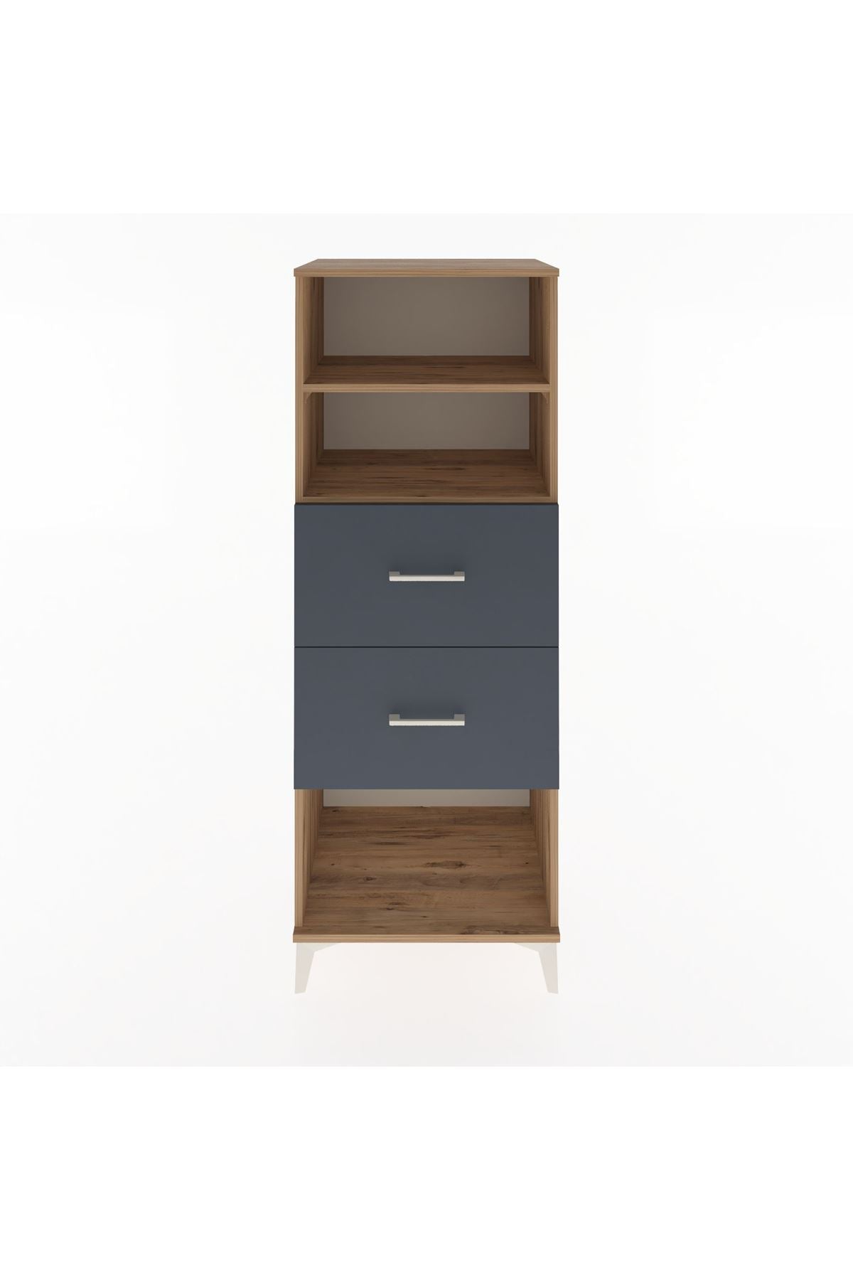 Hyperion Dolap 2 Raflı 2 Çekmeceli 60x44x163 - S53M076V8B