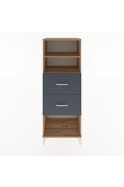 Hyperion Dolap 2 Raflı 2 Çekmeceli 60x44x163 - S53M076V8B