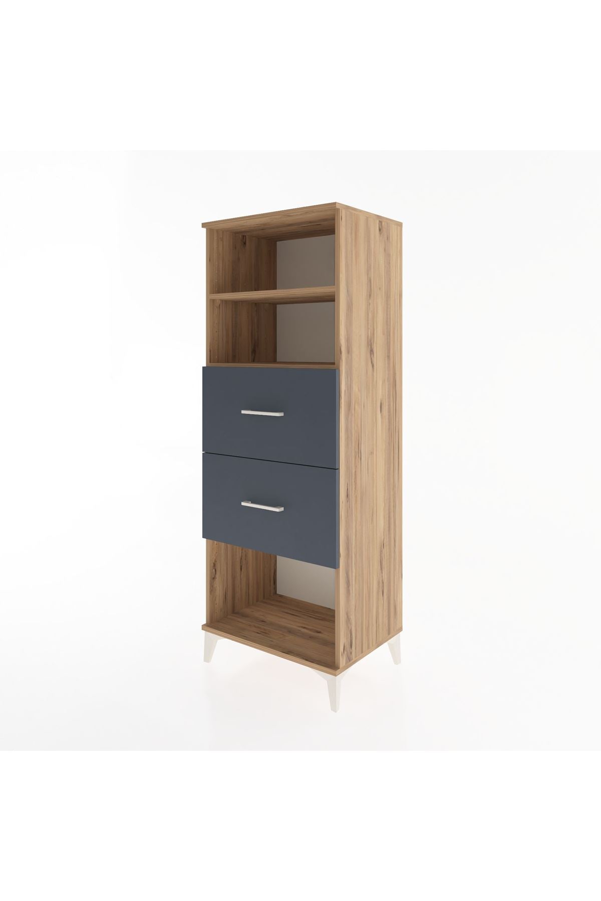 Hyperion Dolap 2 Raflı 2 Çekmeceli 60x44x163 - S53M076V8B