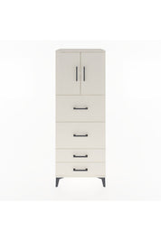 Hyperion Dolap 2 Raflı 4 Çekmeceli 2 Kapaklı 60x44x163 - S53M077V1B