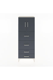 Hyperion Dolap 2 Raflı 4 Çekmeceli 2 Kapaklı 60x44x163 - S53M077V2B