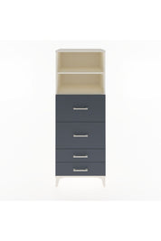Hyperion Dolap 2 Raflı 4 Çekmeceli 60x44x163 - S53M078V2B