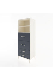 Hyperion Dolap 2 Raflı 4 Çekmeceli 60x44x163 - S53M078V2B