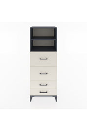 Hyperion Dolap 2 Raflı 4 Çekmeceli 60x44x163 - S53M078V4B