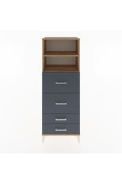 Hyperion Dolap 2 Raflı 4 Çekmeceli 60x44x163 - S53M078V8B