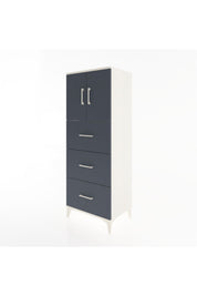 Hyperion Dolap 2 Raflı 3 Çekmeceli 2 Kapaklı 60x44x163 - S53M079V2B
