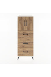 Hyperion Dolap 2 Raflı 3 Çekmeceli 2 Kapaklı 60x44x163 - S53M079V3B