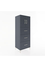Hyperion Dolap 2 Raflı 3 Çekmeceli 2 Kapaklı 60x44x163 - S53M079V5B