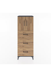 Hyperion Dolap 2 Raflı 3 Çekmeceli 2 Kapaklı 60x44x163 - S53M079V6B