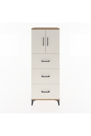 Hyperion Dolap 2 Raflı 3 Çekmeceli 2 Kapaklı 60x44x163 - S53M079V7B