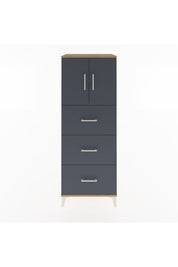 Hyperion Dolap 2 Raflı 3 Çekmeceli 2 Kapaklı 60x44x163 - S53M079V8B