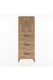 Hyperion Dolap 2 Raflı 3 Çekmeceli 2 Kapaklı 60x44x163 - S53M079V9B