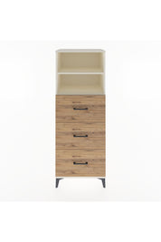 Hyperion Dolap 2 Raflı 3 Çekmeceli 60x44x163 - S53M080V3B