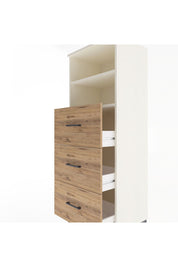 Hyperion Dolap 2 Raflı 3 Çekmeceli 60x44x163 - S53M080V3B