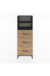 Hyperion Dolap 2 Raflı 3 Çekmeceli 60x44x163 - S53M080V6B