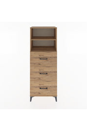 Hyperion Dolap 2 Raflı 3 Çekmeceli 60x44x163 - S53M080V9B