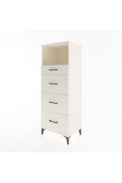 Hyperion Dolap Tek Raflı 4 Çekmeceli 60x44x163 - S53M081V1B