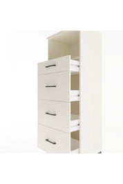 Hyperion Dolap Tek Raflı 4 Çekmeceli 60x44x163 - S53M081V1B