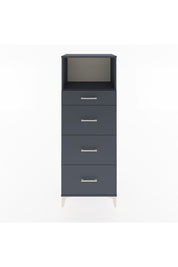 Hyperion Dolap Tek Raflı 4 Çekmeceli 60x44x163 - S53M081V5B
