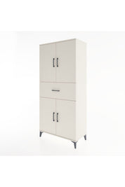 Hyperion Dolap 4 Raflı Tek Çekmeceli 4 Kapaklı 88x44x195 - S60M001V1B