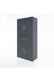 Hyperion Dolap 4 Raflı Tek Çekmeceli 4 Kapaklı 88x44x195 - S60M001V5B
