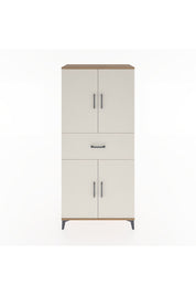 Hyperion Dolap 4 Raflı Tek Çekmeceli 4 Kapaklı 88x44x195 - S60M001V7B