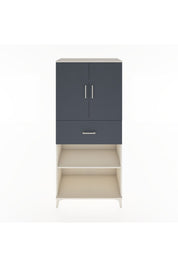 Hyperion Dolap 4 Raflı Tek Çekmeceli 2 Kapaklı 88x44x195 - S60M002V2B