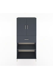 Hyperion Dolap 4 Raflı Tek Çekmeceli 2 Kapaklı 88x44x195 - S60M002V5B