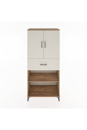 Hyperion Dolap 4 Raflı Tek Çekmeceli 2 Kapaklı 88x44x195 - S60M002V7B