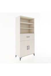 Hyperion Dolap 4 Raflı Tek Çekmeceli 2 Kapaklı 88x44x195 - S60M003V1B