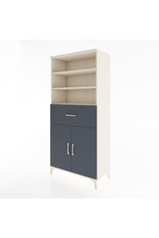 Hyperion Dolap 4 Raflı Tek Çekmeceli 2 Kapaklı 88x44x195 - S60M003V2B