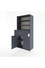 Hyperion Dolap 4 Raflı Tek Çekmeceli 2 Kapaklı 88x44x195 - S60M003V5B
