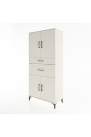 Hyperion Dolap 4 Raflı 2 Çekmeceli 4 Kapaklı 88x44x195 - S60M004V1B